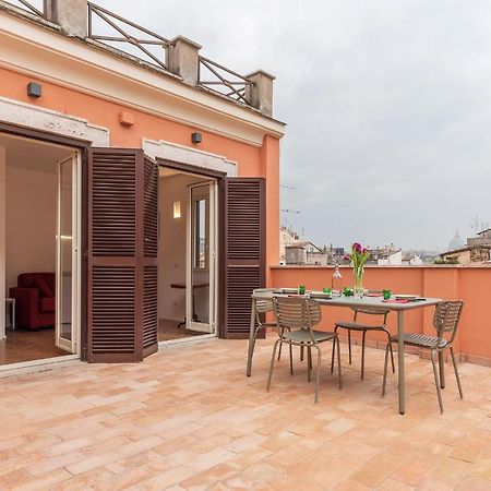 Apartment With Terrace In Via Del Pellegrino - Fromhometorome Extérieur photo