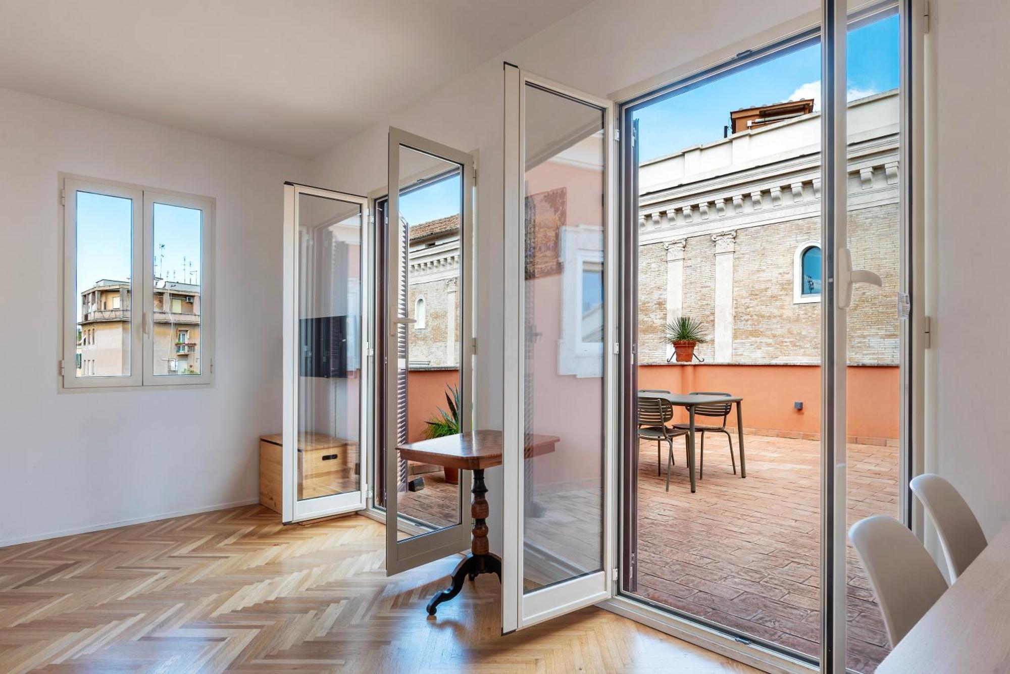 Apartment With Terrace In Via Del Pellegrino - Fromhometorome Extérieur photo