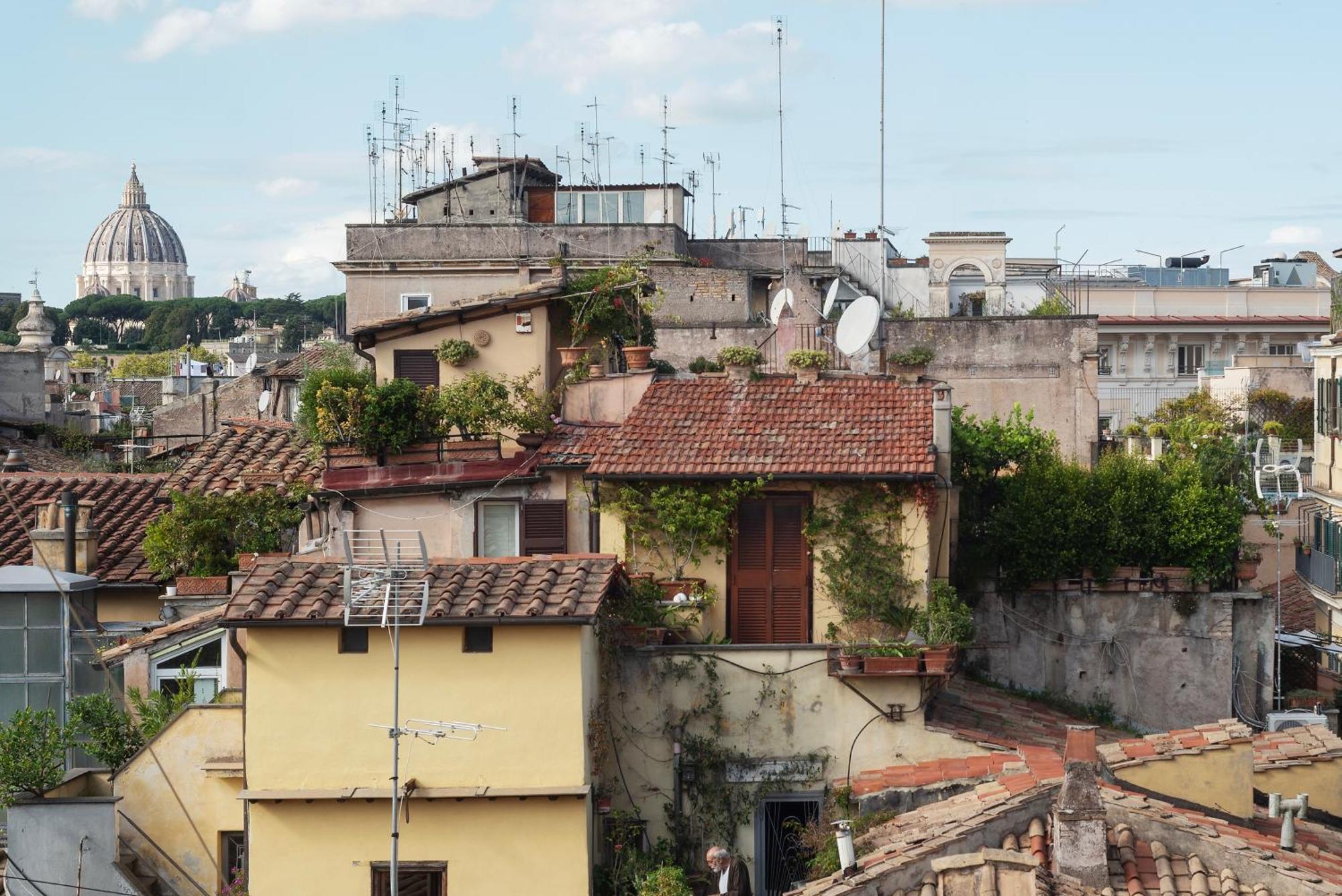 Apartment With Terrace In Via Del Pellegrino - Fromhometorome Extérieur photo