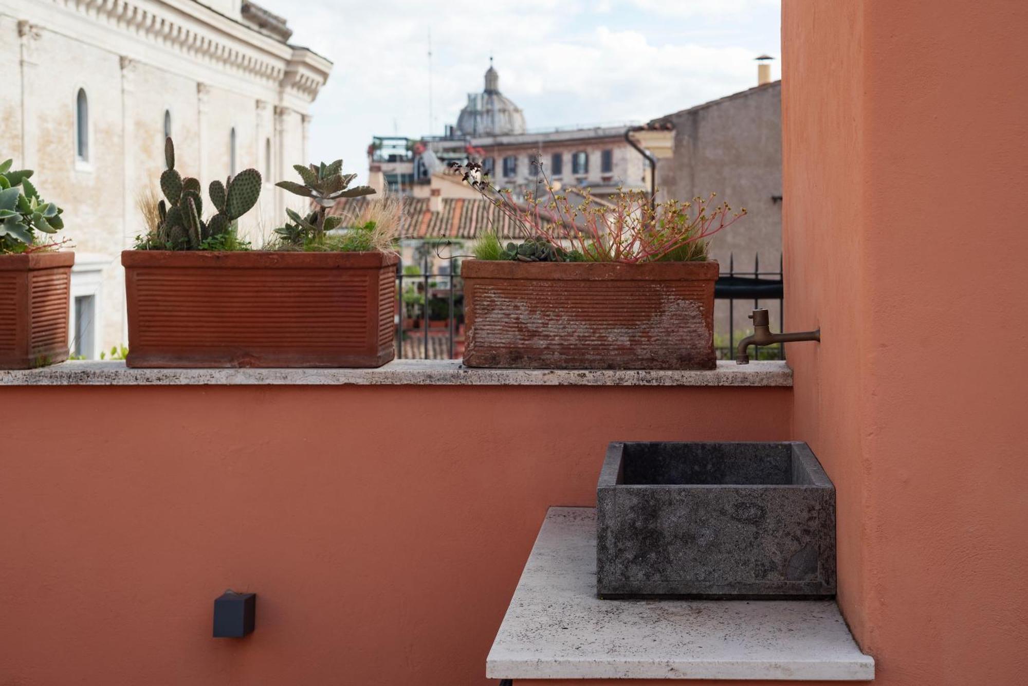 Apartment With Terrace In Via Del Pellegrino - Fromhometorome Extérieur photo
