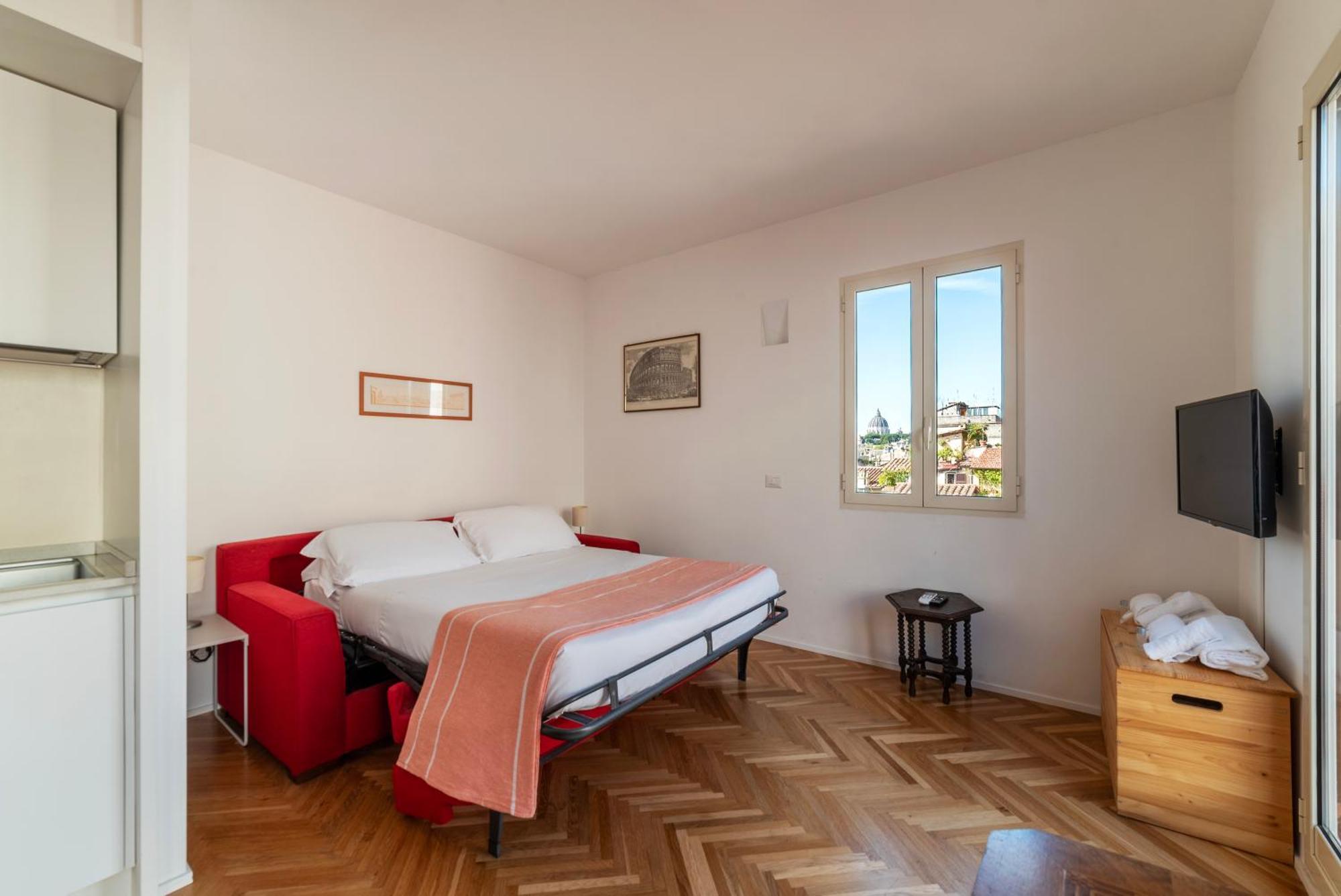 Apartment With Terrace In Via Del Pellegrino - Fromhometorome Extérieur photo