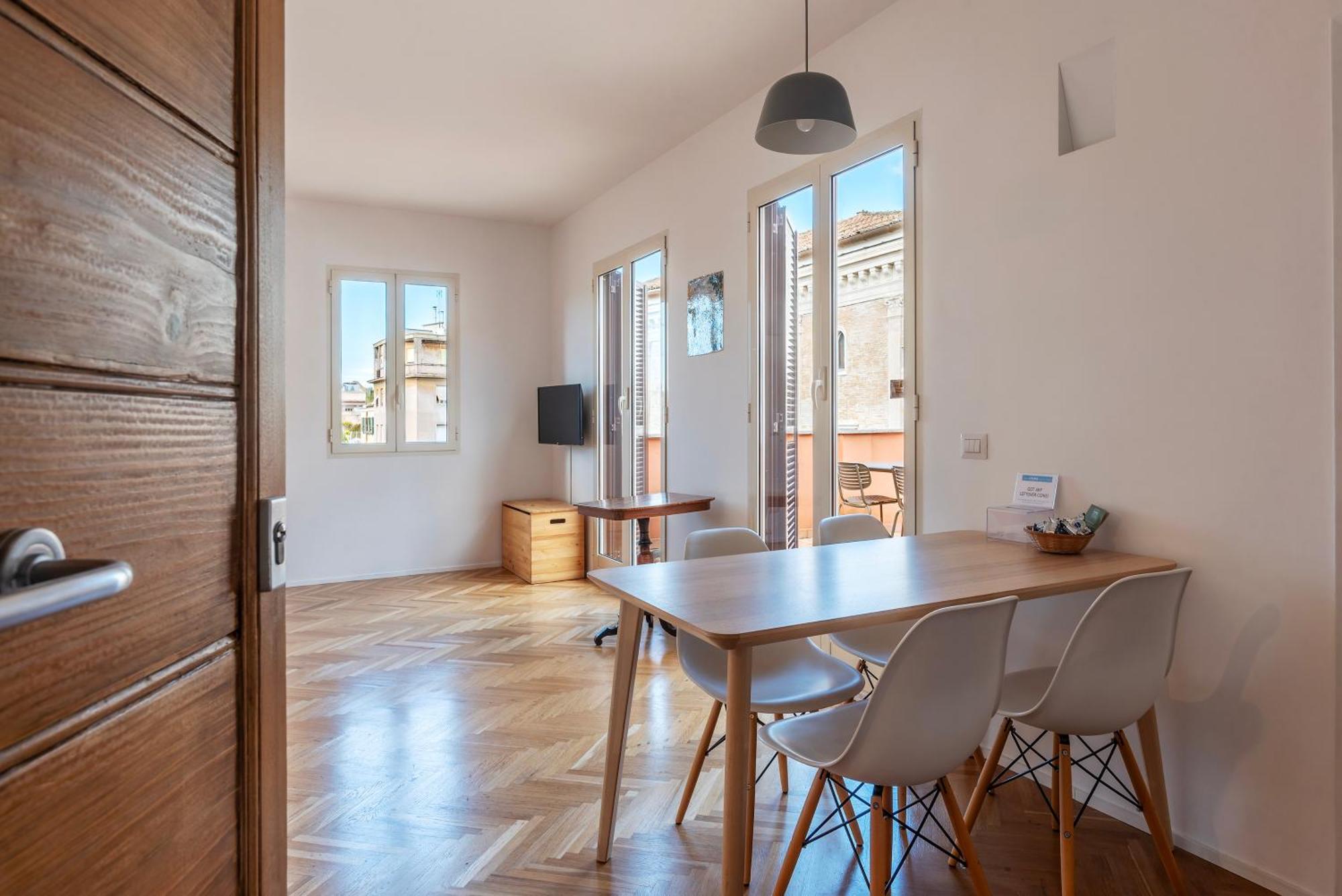 Apartment With Terrace In Via Del Pellegrino - Fromhometorome Extérieur photo