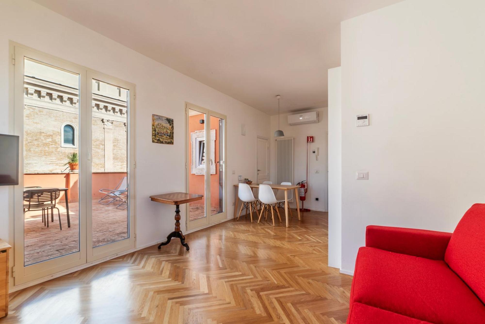 Apartment With Terrace In Via Del Pellegrino - Fromhometorome Extérieur photo